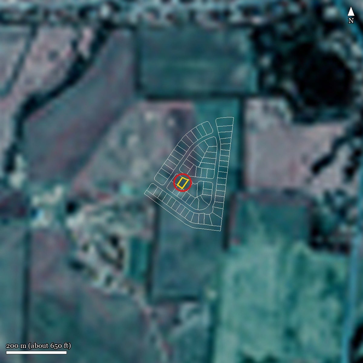 1981 aerial view
