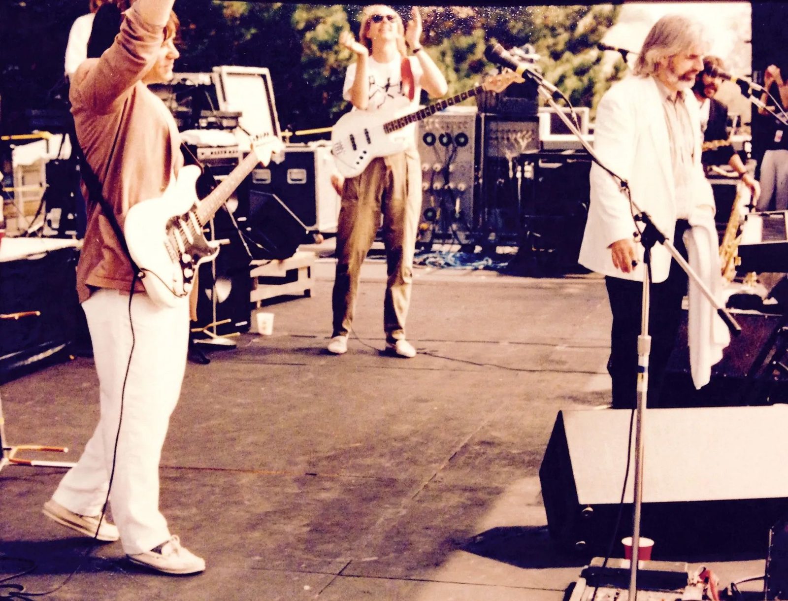 "My first show with Michael McDonald, July 3, 1988 in Ventura, CA