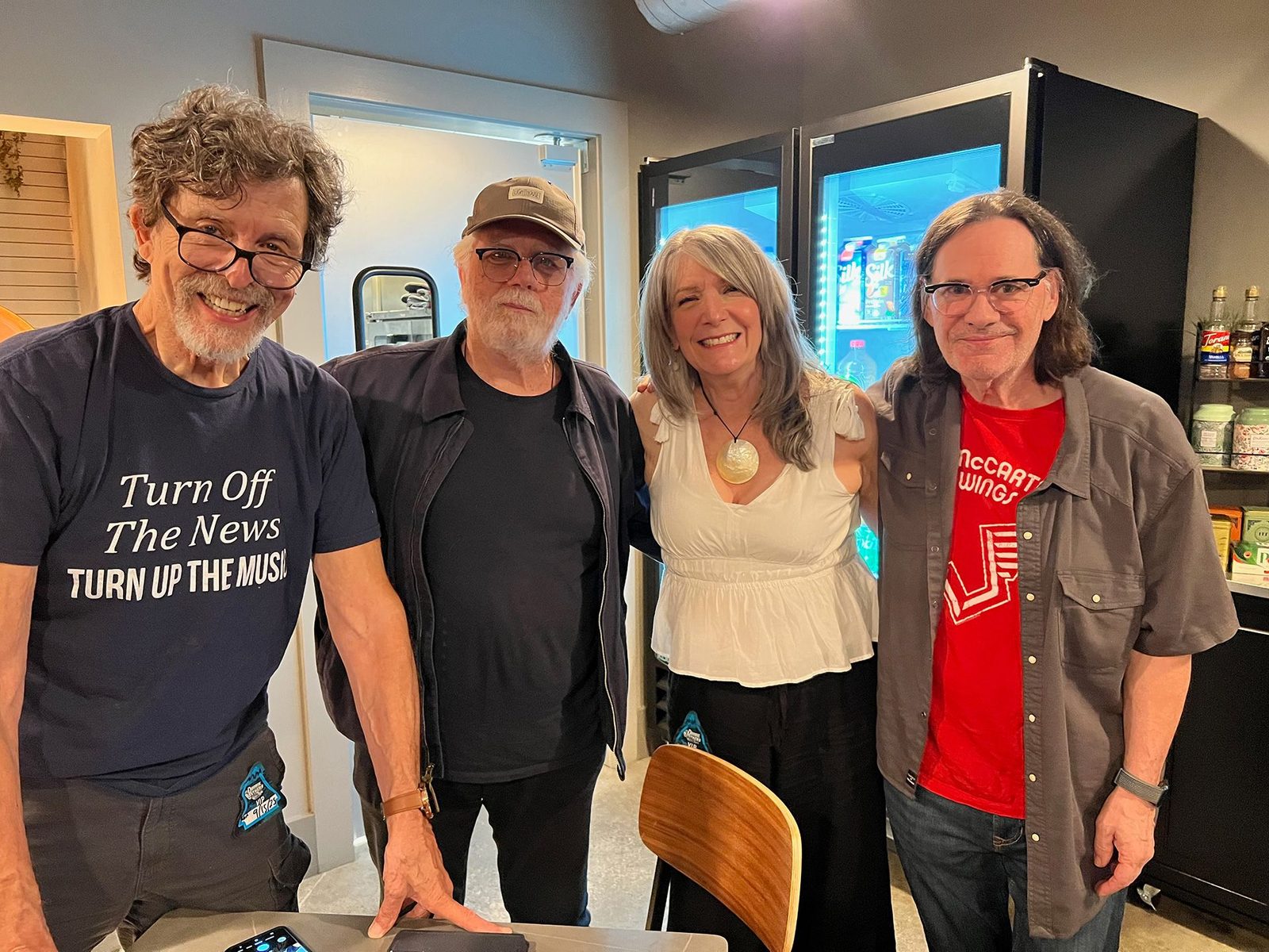 "Jon Vezner, Michael McDonald, Kathy Mattea and myself in Franklin, TN