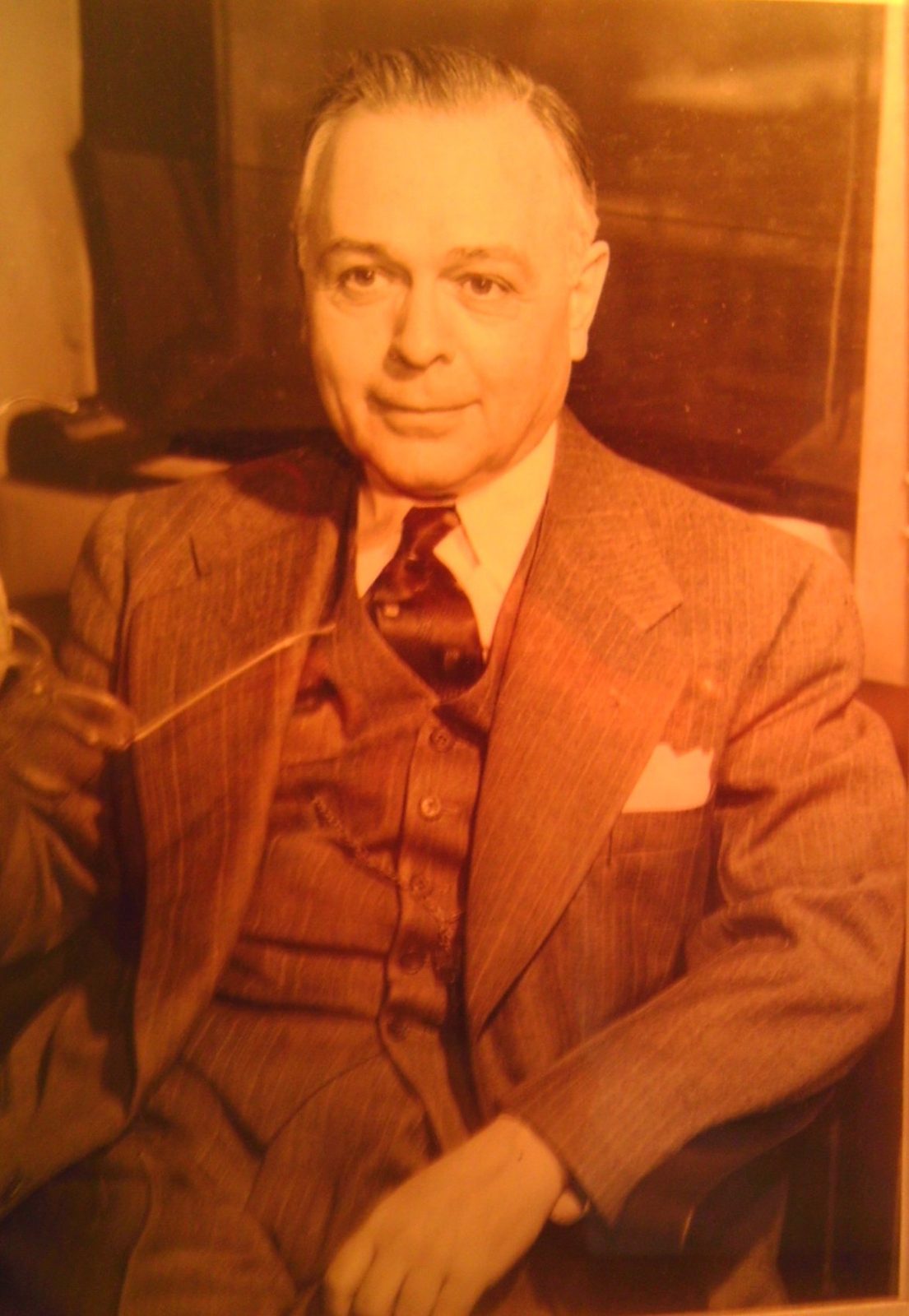 Cecil Sims, who farmed this land as Cecilwood from 1927