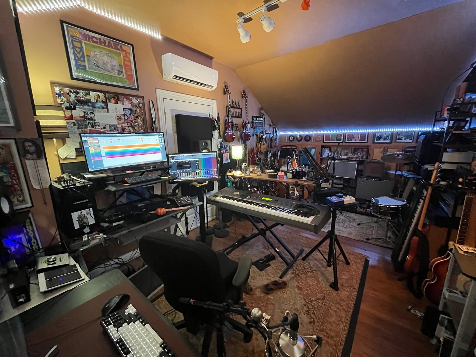 The studio, September 2024