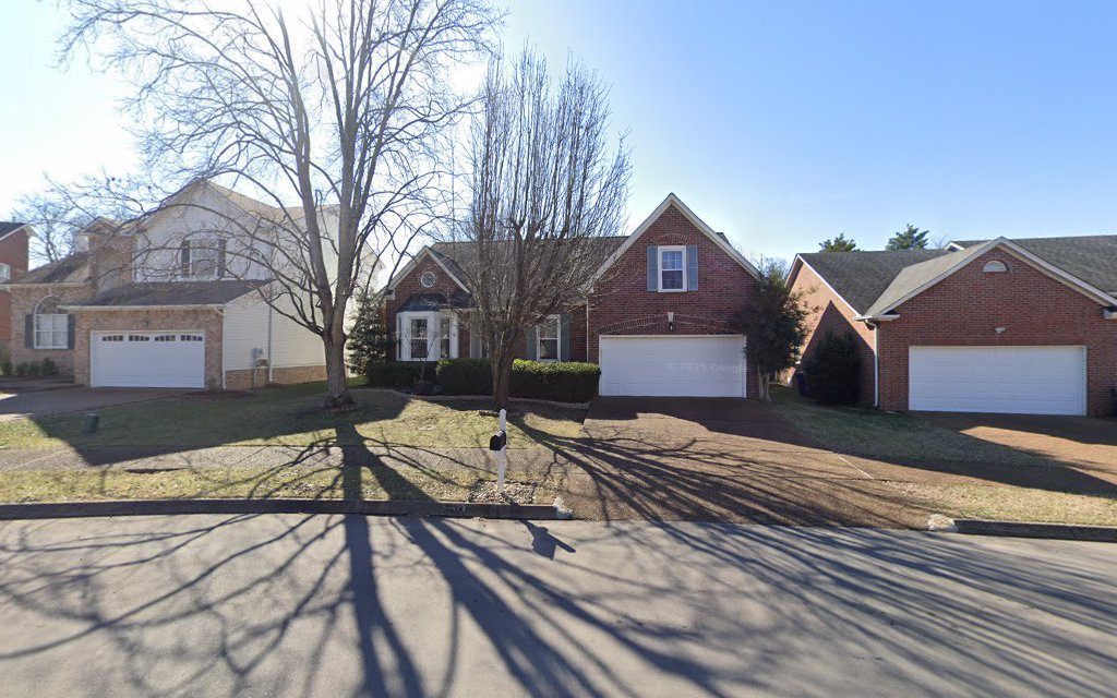 205 Hideaway Trail from the street, January 2025